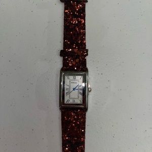 💜 NIBag Strada Glitter Ladies Analog Watch